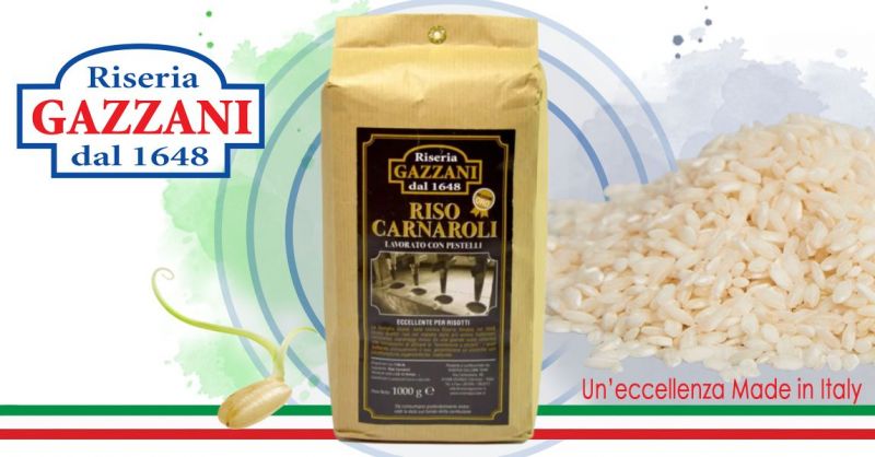 RISERIA GAZZANI - Offerta Vendita online Riso di qualità SELEZIONE ORO LAVORATO CON PESTELLI